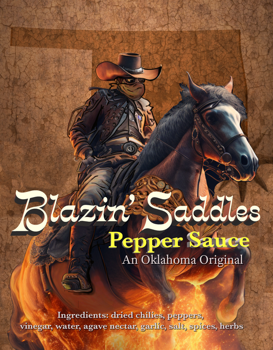 Blazin' Saddles Pepper Sauce - Original Flavor